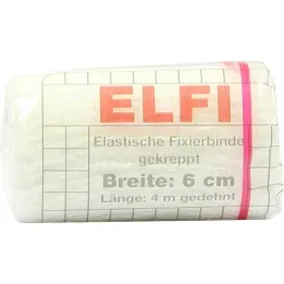 Dracoelfi elastīgā fiksējošā saite 6cmx4m krepēts čells, 1 gab