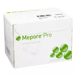 MEPORE Pro sterilais apmetums 6x7 cm, 60 gab