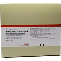 PANKREAS SUIS Injeel ampulas, 100 gab