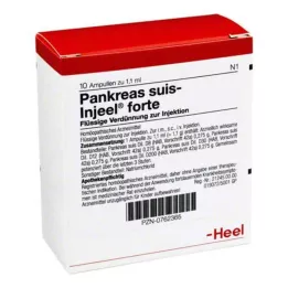 PANKREAS SUIS Injeel forte ampulas, 10 gab