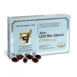 Q10 BIO Qinon Gold 100 mg Pharma Nord kapsulas, 60 gab