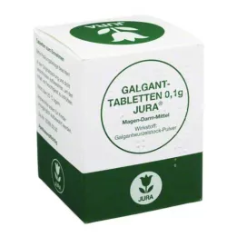 GALGANTTABLETTEN 0,1 g Jura, 250 gab