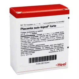 PLACENTA SUIS Injeel forte ampulas, 10 gab