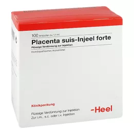 PLACENTA SUIS Injeel forte ampulas, 100 gab