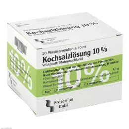 KOCHSALZLÖSUNG 10% infūziju šķīduma koncentrāts, 20X10 ml