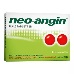 NEO-ANGIN Kakla tabletes, 24 gab