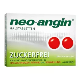 NEO-ANGIN Kakla losēnas bez cukura, 24 gab