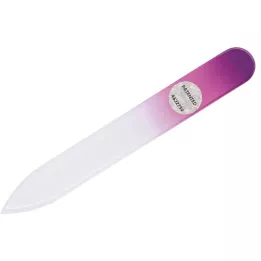 GLASFEILE maza 9 cm krāsaina varavīksne, 1 gab