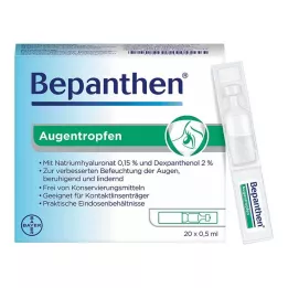 BEPANTHEN Acu pilieni, 20X0,5 ml
