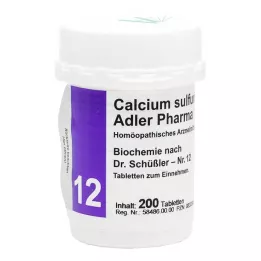 BIOCHEMIE Adler 12 Calcium sulfuricum D 6 tabletes, 200 gab