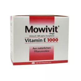 MOWIVIT E vitamīns 1000 kapsulas, 100 gab