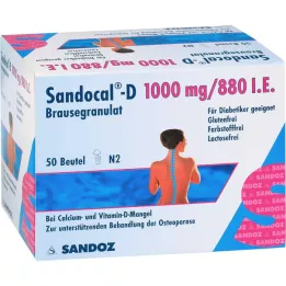 SANDOCAL D 1000/880 granulas, 50 gab