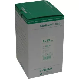 MEDICARE Bettl.unst.2 l ar 120 cm šļūtenes noteci, 10 gab