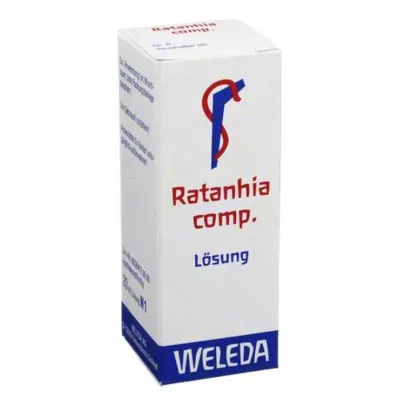 RATANHIA COMP.ārējais šķīdums, 20 ml RATANHIA COMP.ārējais šķīdums, 20 ml