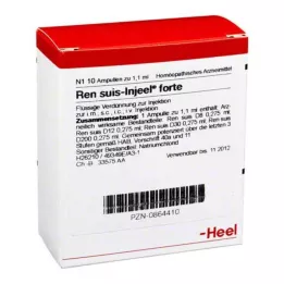 REN suis Injeel forte ampulas, 10 gab