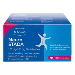 NEURO STADA Apvalkotās tabletes, 100 gab