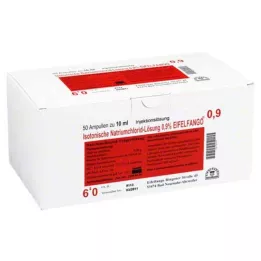 ISOTONISCHE NaCl šķīdums 0,9% Eifelfango Inj.-Lsg., 50X10 ml