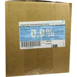 Sāls šķīdums 0,9% plastmasas pudele, 10X100 ml