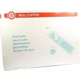 MULLTUPFER plūmju izmērs 2+3 sterils komplekts, 30 p