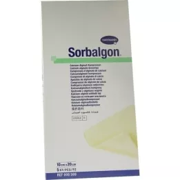 SORBALGON Kompreses 10x20 cm, 5 gab
