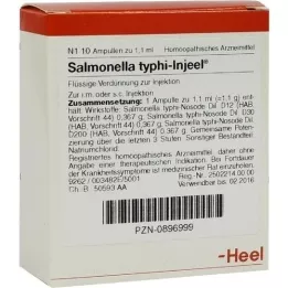 SALMONELLA TYPHI Injeel ampulas, 10 gab