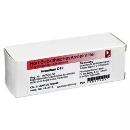 ACONITUM D 12 lodītes, 10 g