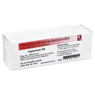 HYPERICUM D 6 lodītes, 10 g HYPERICUM D 6 lodītes, 10 g