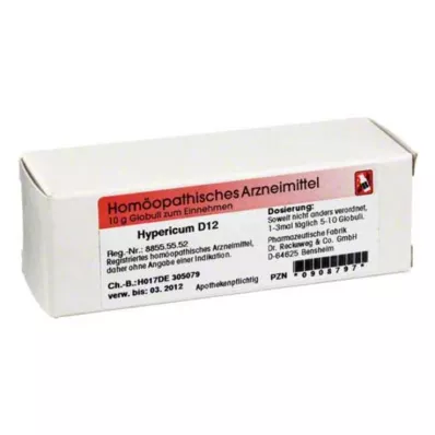 HYPERICUM D 12 lodītes, 10 g