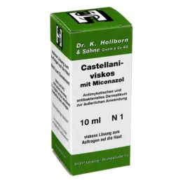 CASTELLANI viskozs mikonazola šķīdums, 10 ml