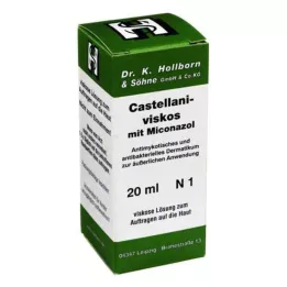 CASTELLANI viskozs mikonazola šķīdums, 20 ml