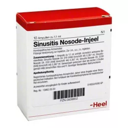 SINUSITIS Nosode Injeel ampulas, 10 gab