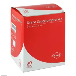Sūkšanas kompreses nesterilas 10x1, 30 gab