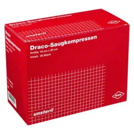 Sūkšanas kompreses nesterilas 10x2, 30 gab