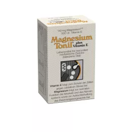 MAGNESIUM TONIL plus E vitamīna kapsulas, 100 gab