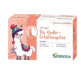 SIDROGA Organiskās bērnu aukstās tējas filtra maisiņi, 20X1,5 g