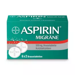ASPIRIN MIGRÄNE Putojošās tabletes, 12 gab