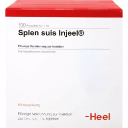 SPLEN suis Injeel ampulas, 100 gab