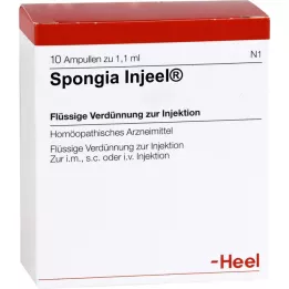 SPONGIA INJEEL Ampulas, 10 gab