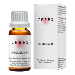CERES Chelidonium D 4 atšķaidījums, 20 ml