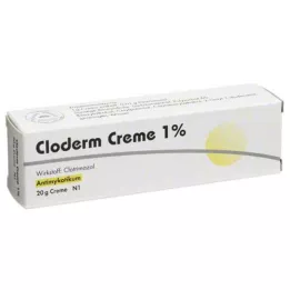 CLODERM Krējums 1%, 20 g