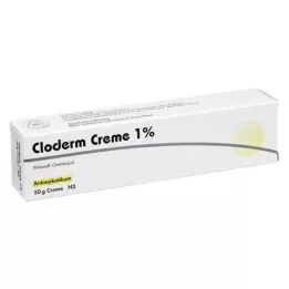 CLODERM Krējums 1%, 50 g