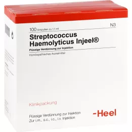 STREPTOCOCCUS HAEMOLYTICUS Injeel ampulas, 100 gab