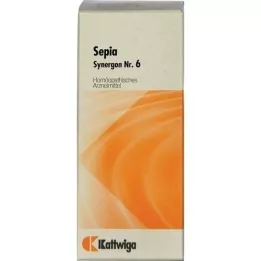 SYNERGON KOMPLEX 6 Sēpijas pilieni, 20 ml