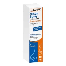 NASENSPRAY-ratiopharm Adults bez konservantiem, 10 ml