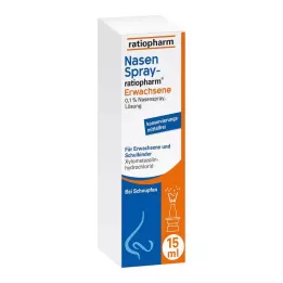 NASENSPRAY-ratiopharm Adults bez konservantiem, 15 ml