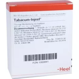 TABACUM INJEEL Ampulas, 10 gab