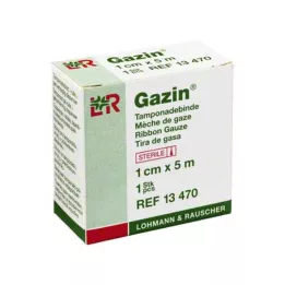 MULLBINDEN tamponādei sterila 1 cmx5 m, 1 gab