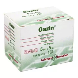 MULLBINDEN tamponādei sterila 5 cmx5 m, 1 gab