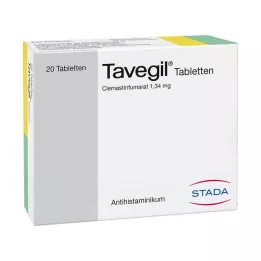 TAVEGIL Tabletes, 20 gab