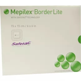 MEPILEX Border Lite putu savienojums 15x15 cm sterils, 5 gab